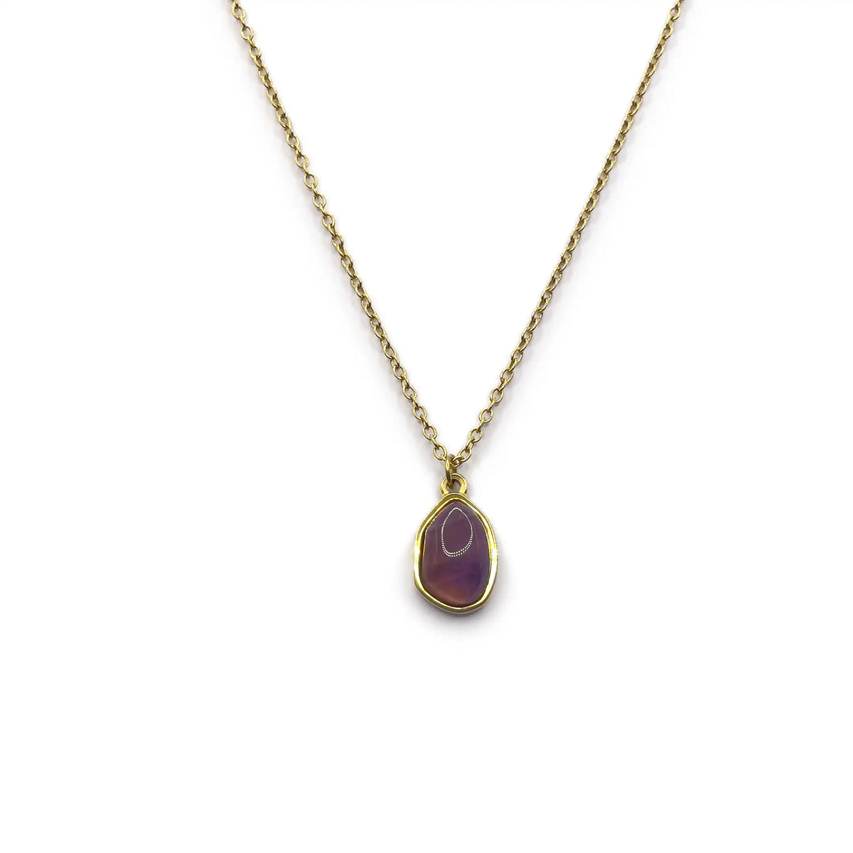 Collar Noa Bañado en oro 18k