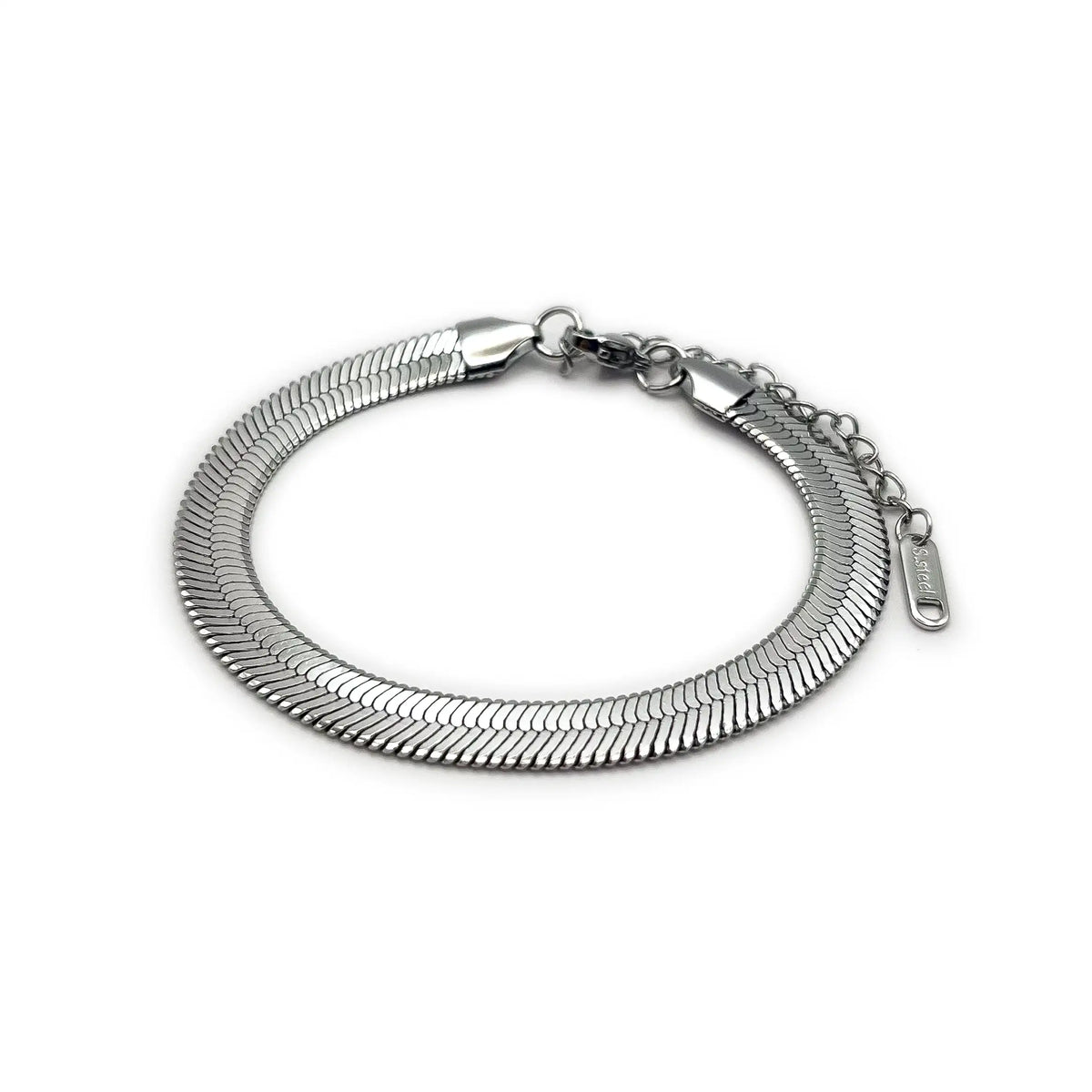 Pulsera Mamba XL Plateada