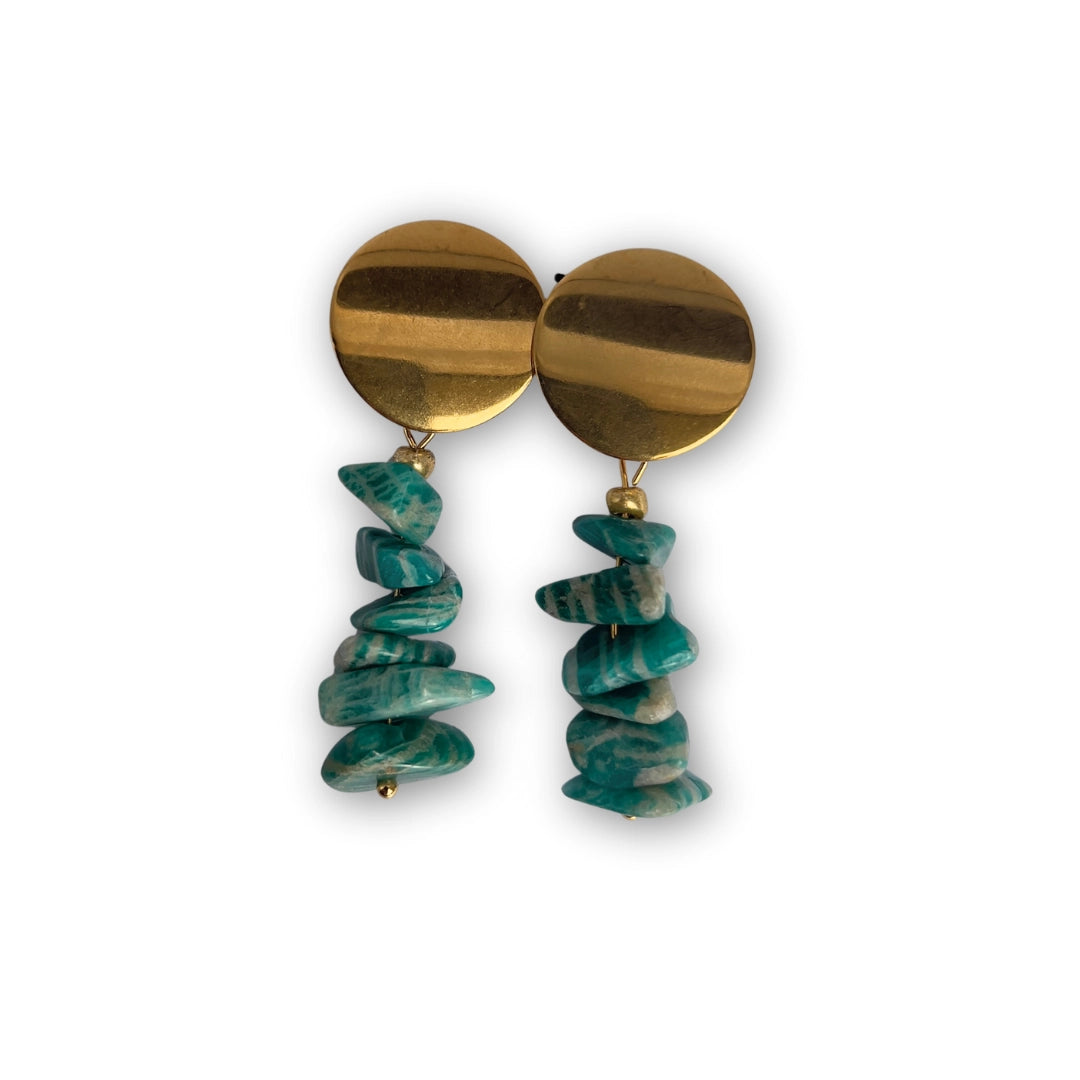 Aros Nilo Bañados en oro 18k