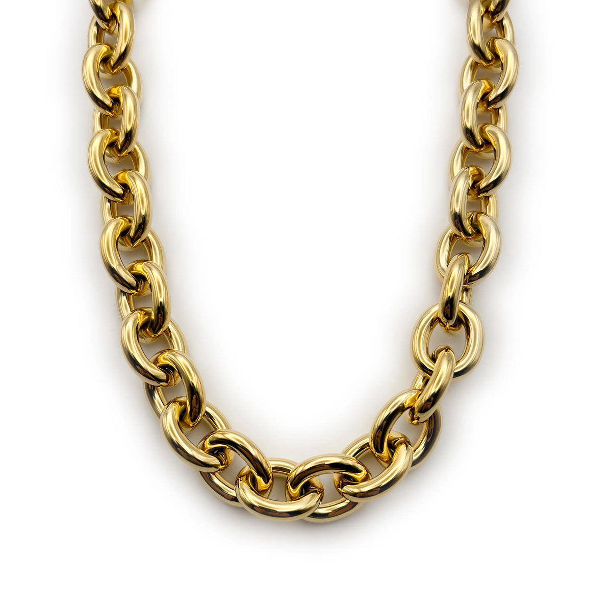 Collar Kahina Bañado en oro 18k