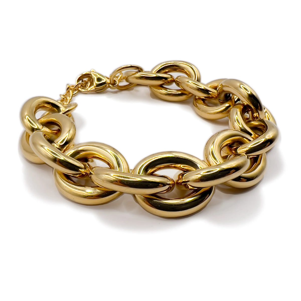 Pulsera Kahina Bañada en oro 18k