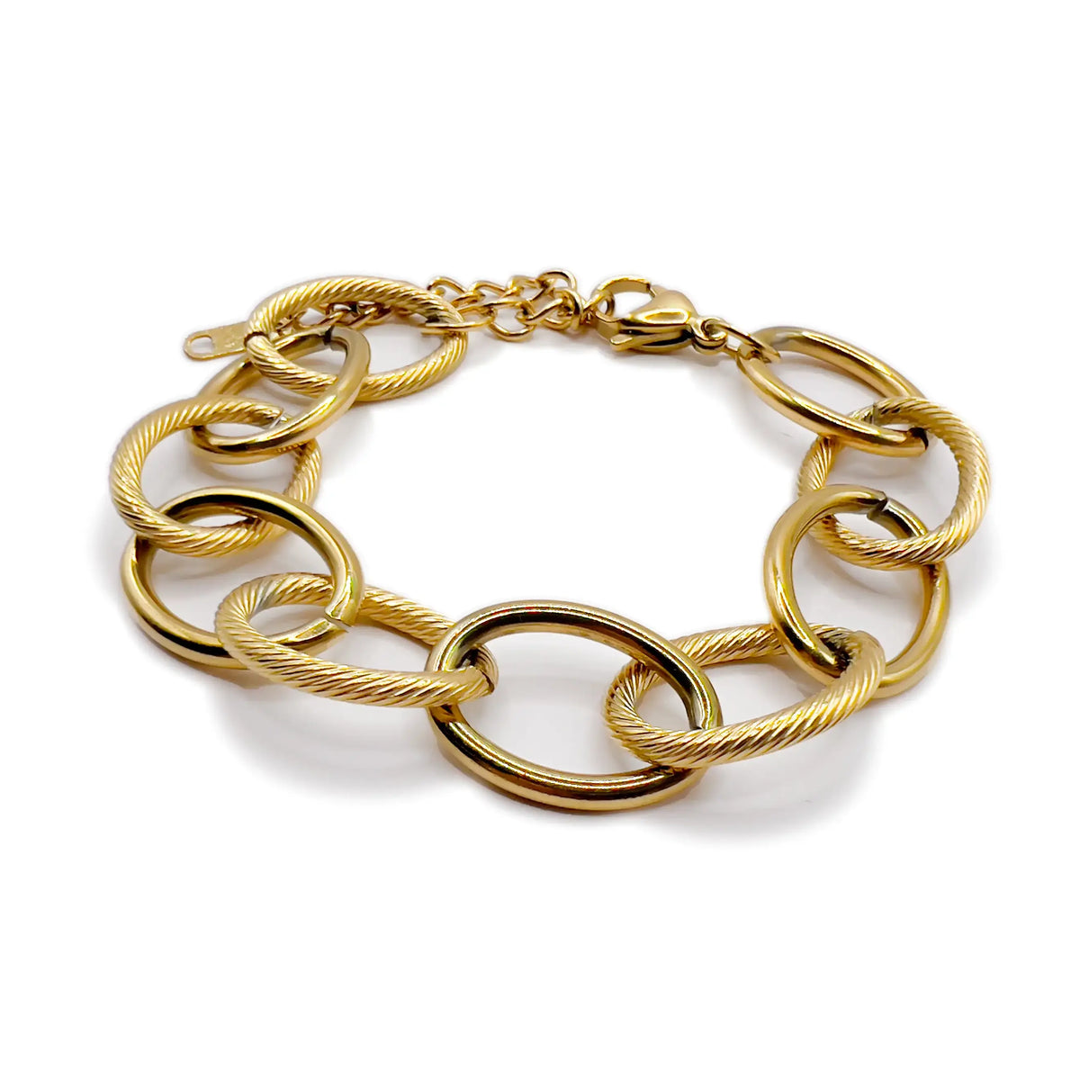 Pulsera Thiyya Bañada en oro 18k